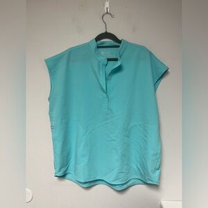 Womens Figs Scrub Top Size Large